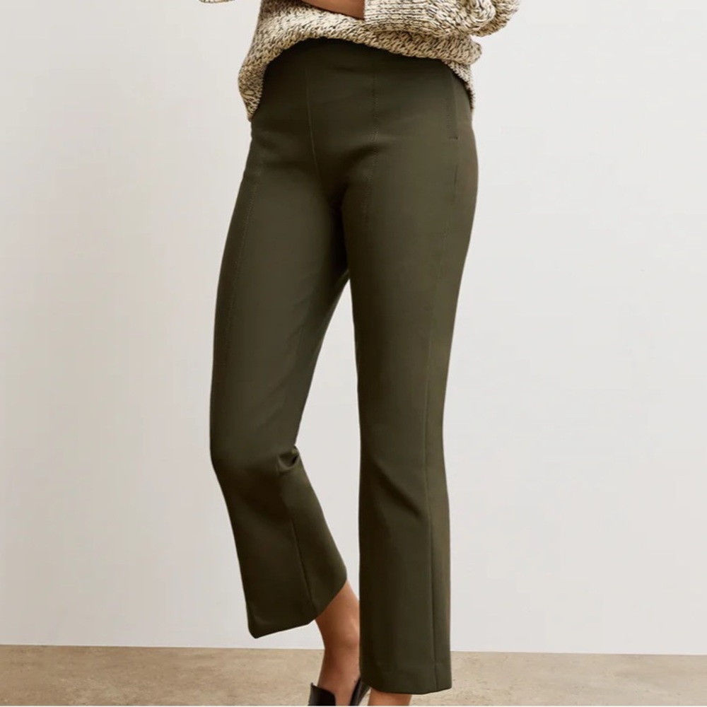 MM Lafleur Olive Ankle Pants